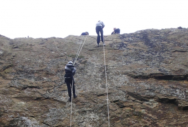  Escalada y rappel 